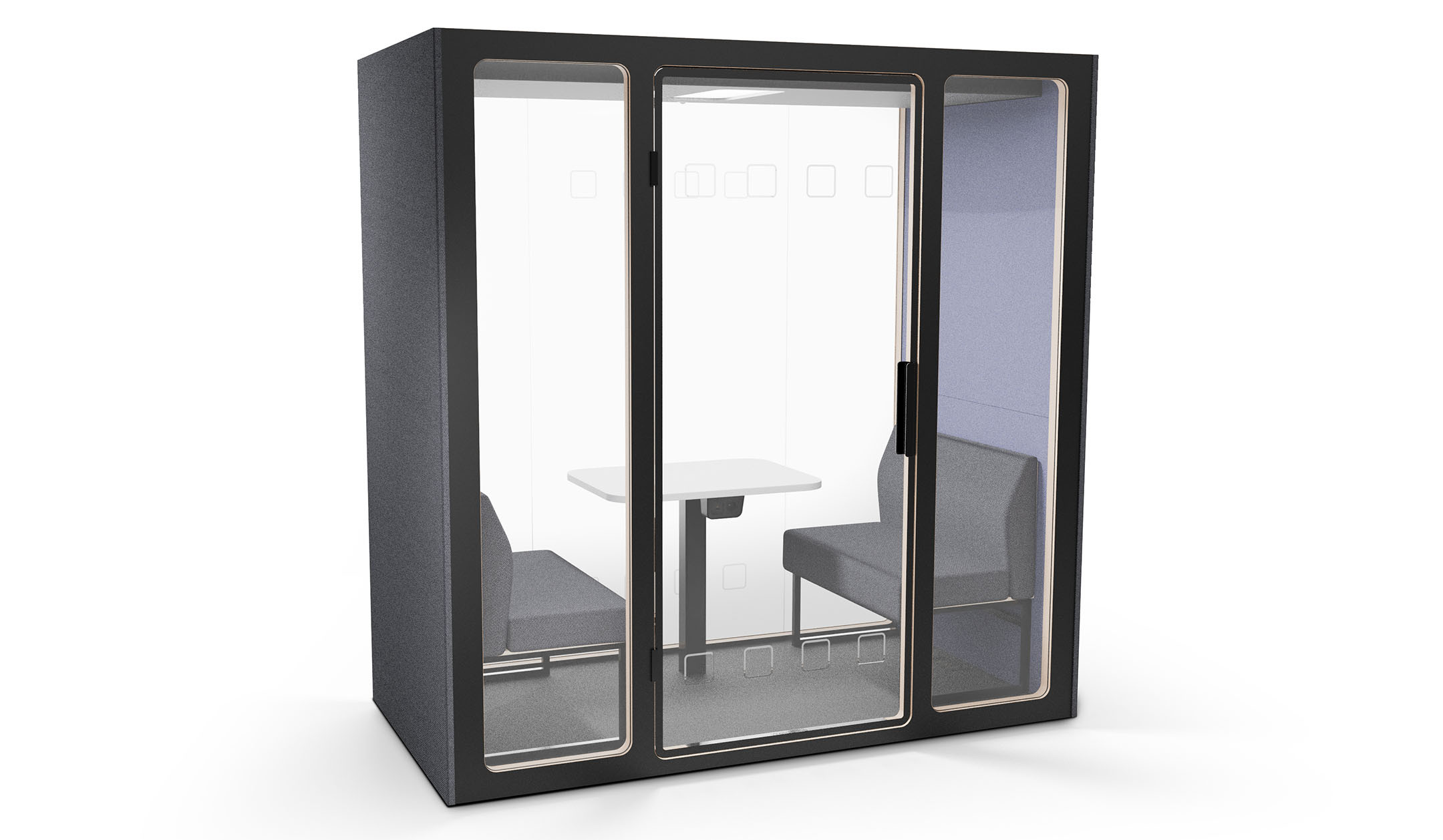 ASSMANN-Syneo-Silence-Pod-Meetingbox-mit-individuellem-Design-und-25dB-Schallschutz-fur-diskrete-Zusammenarbeit-im-Team