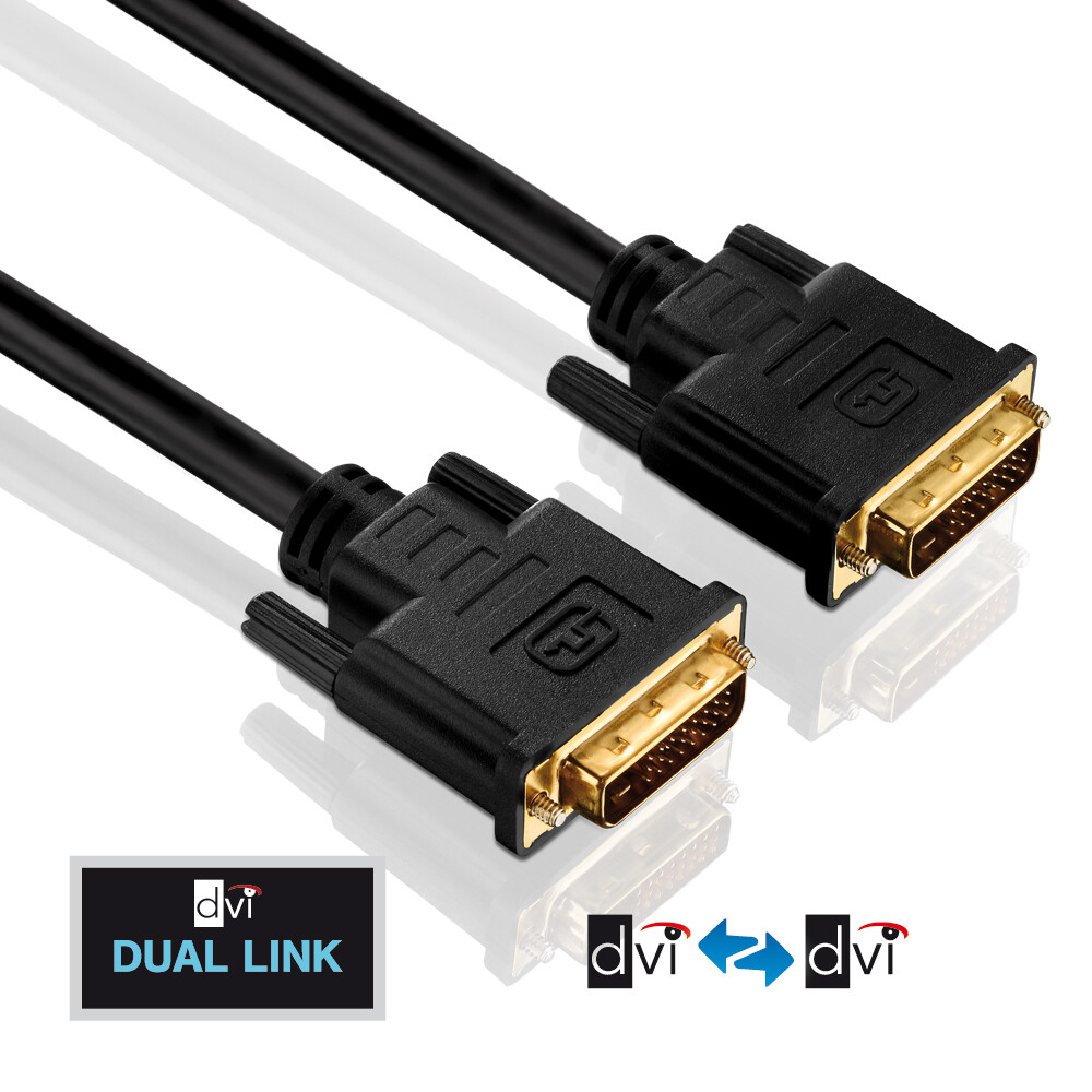 PureLink-DVI-kabel-Dual-Link-zwart-15-0m