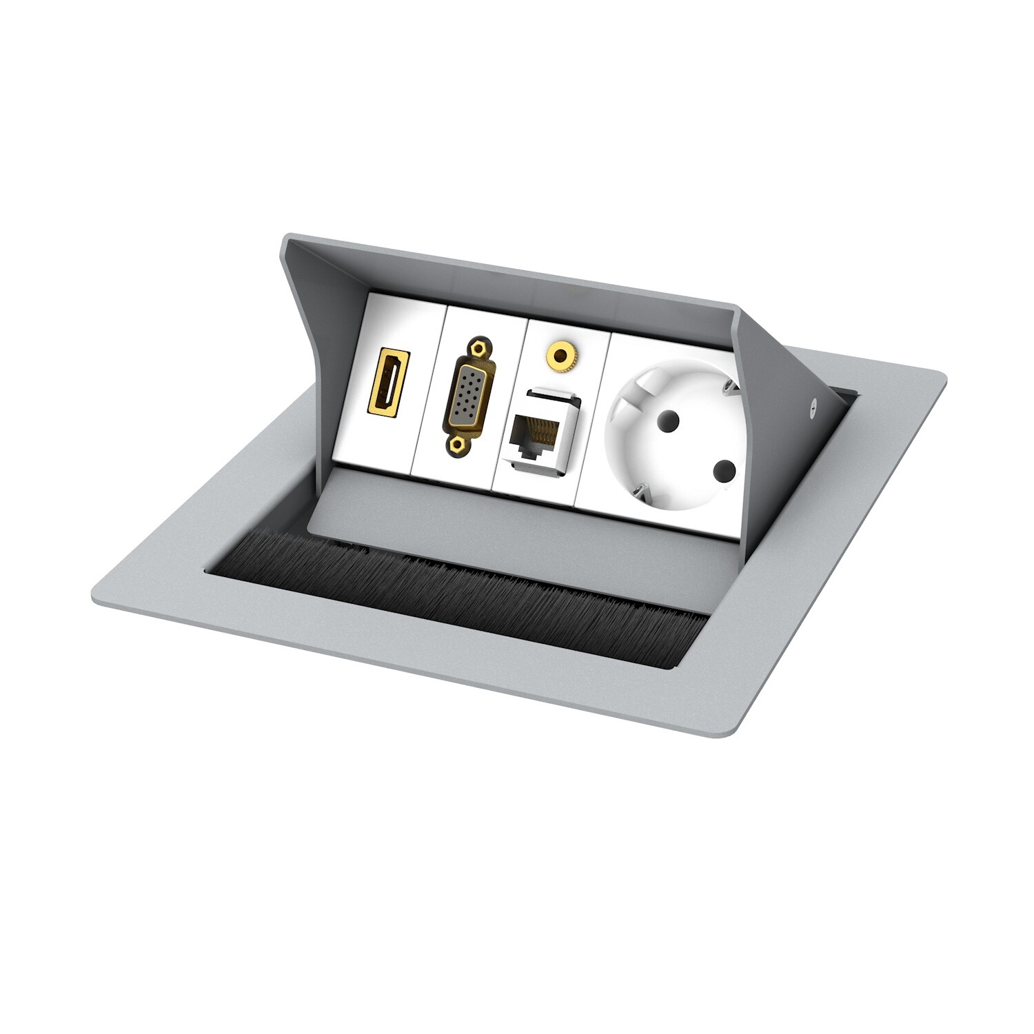 CablePort standard2 2-fach 1 x Strom