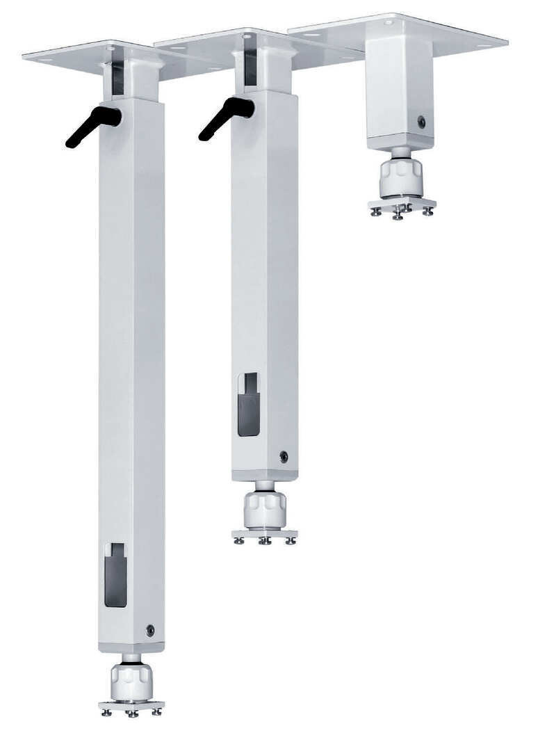 PeTa-standaard-plafondbeugel-met-klemmechanisme-variabele-lengte-18-30-cm-diverse-kleuren