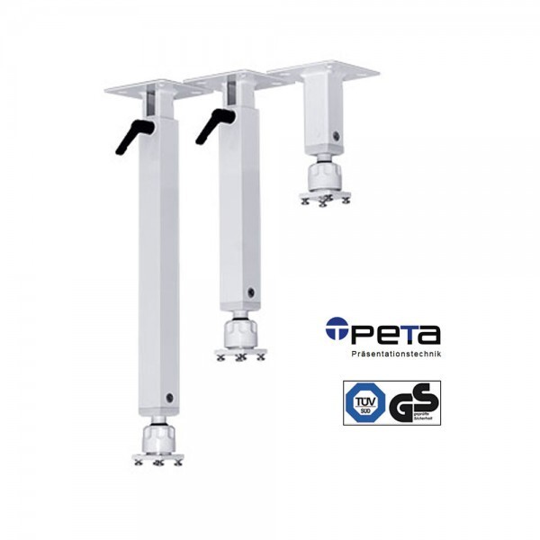 PeTa-plafondbeugel-jubileum-vaste-lengte-10-cm-met-klemmmechanisme-verschillende-kleuren-copy