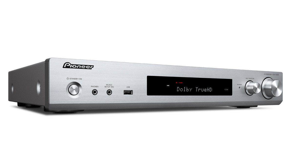 Pioneer VSX-S520-S, Slimline-Receiver, silber Pioneer-VSX-S520-S-Slimline-Receiver-silber