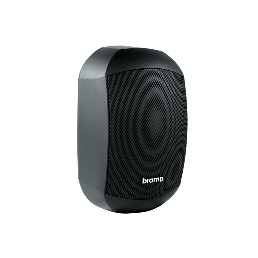 Biamp MASK4C-BL 4,25" 2-Wege Design Lautsprecher mit ClickMount-Halterung, schwarz, Paar Biamp-MASK4C-BL-4-25-inch-tweewegluidspreker-met-Clickmount-systeem-Zwart
