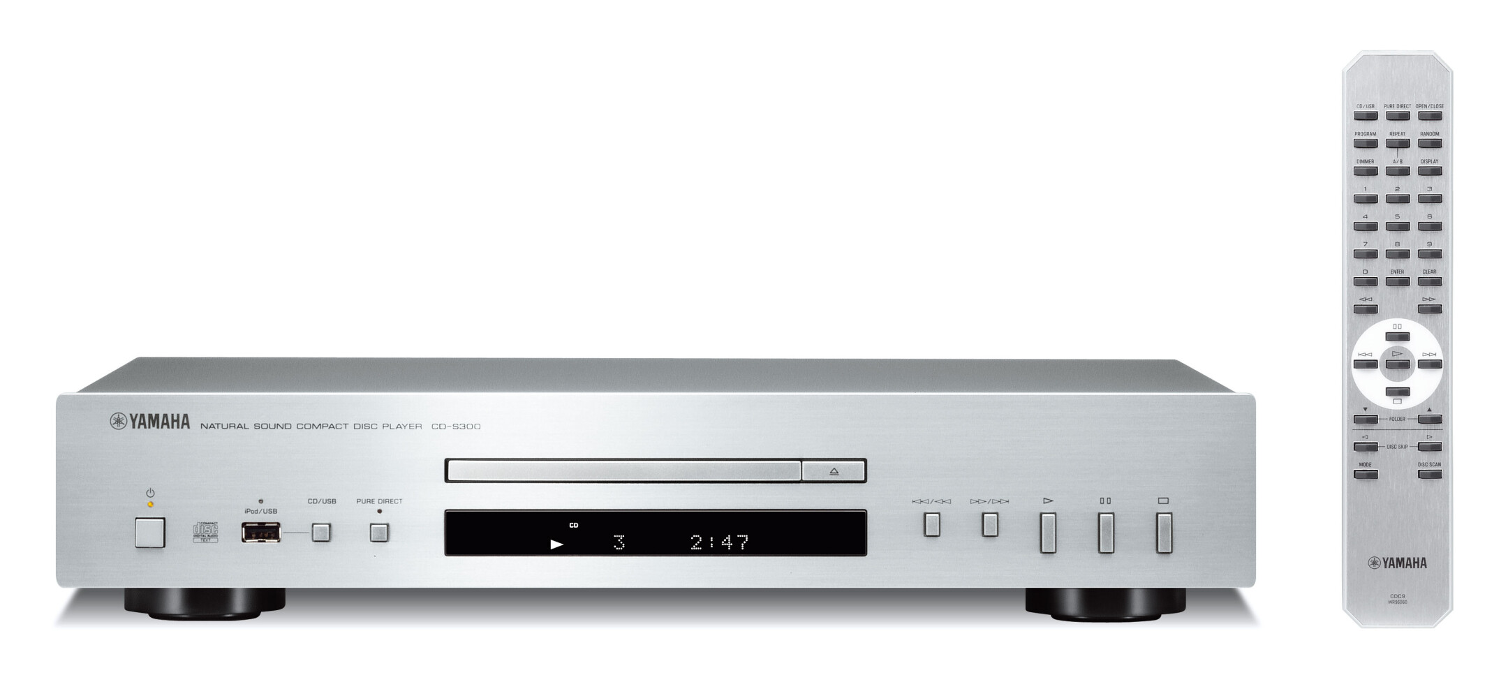 CD-S300 CD-Spieler, silber