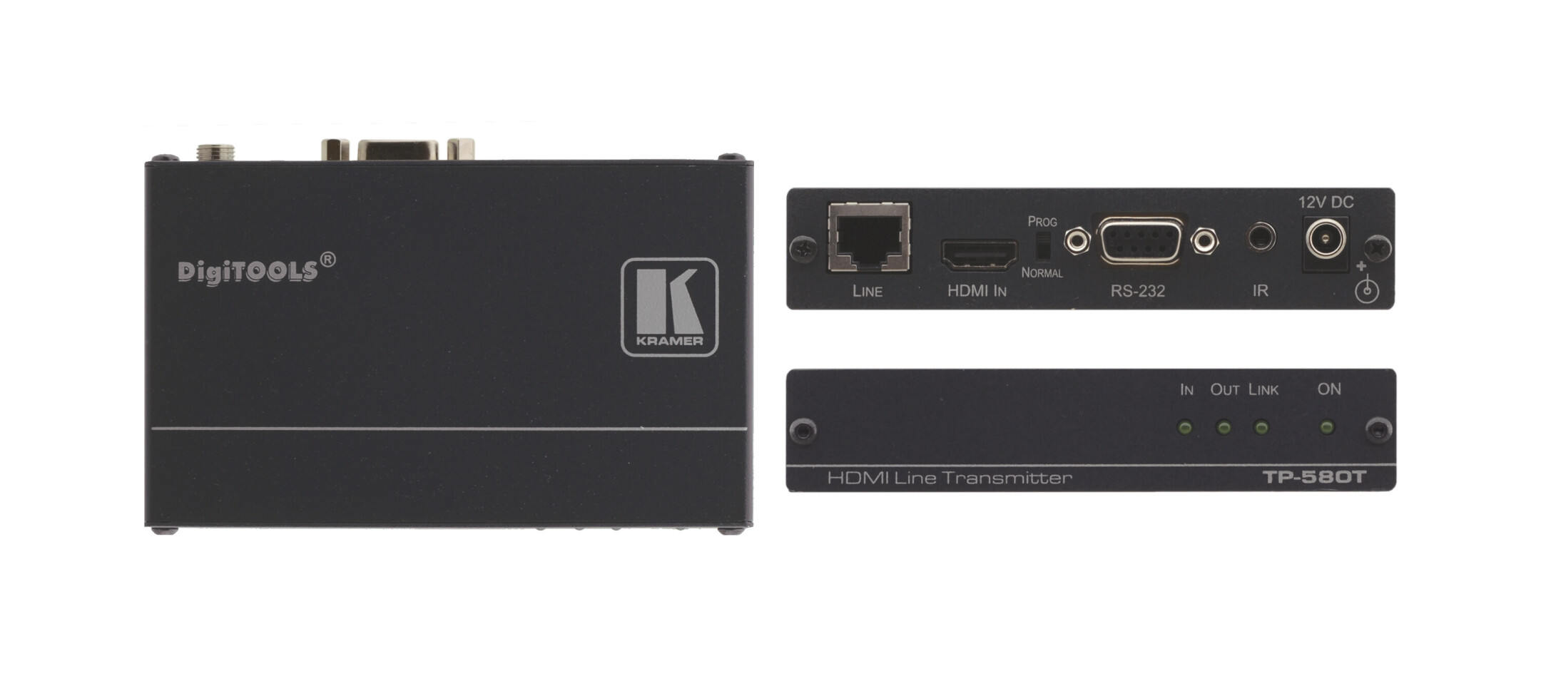 Kramer-TP-580T-HDMI-HDBaseT-zender-Transmitter-1x-HDMI-naar-1x-HDBaseT