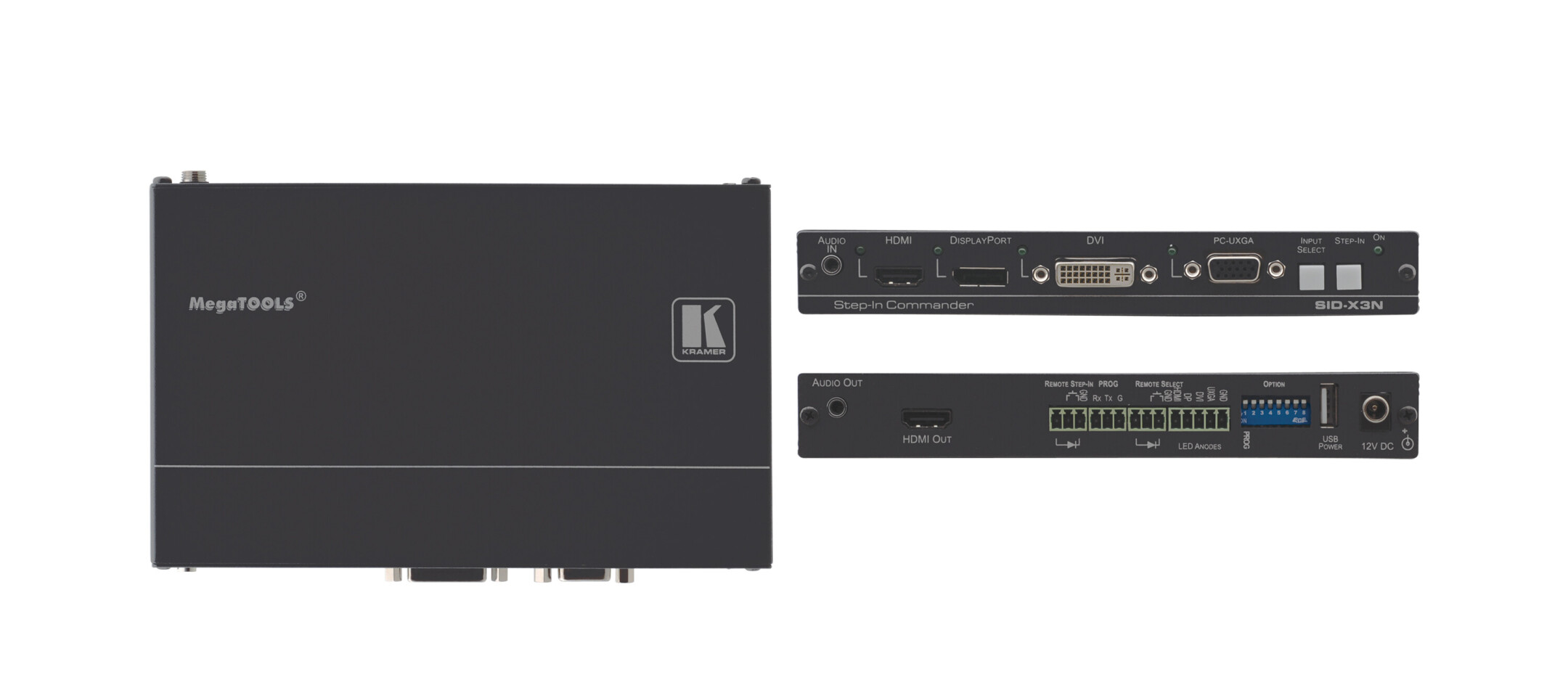 Kramer-SID-X3N-4-Eingang-Multi-Format-Video-uber-HDMI-Step-In-Modul