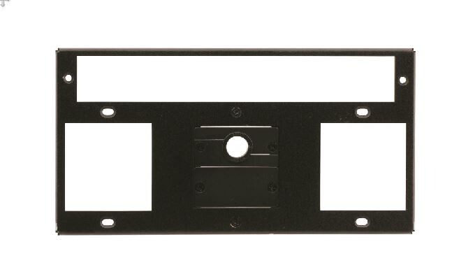 Kramer-T10F-22M-2-Einzel-Steckdosen-2-Einbauslots-1-Einbauslot-fur-ein-Kramer-MegaTOOL
