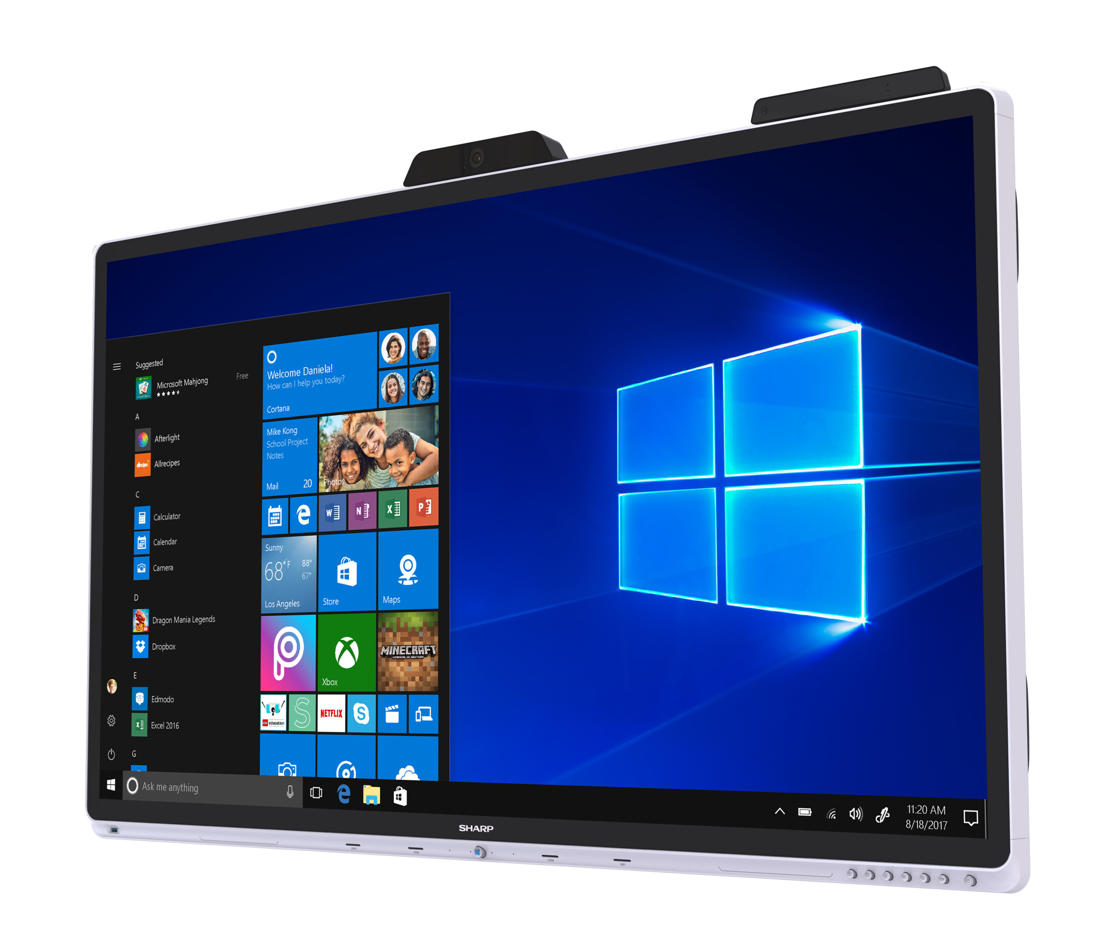 Sharp-PN-CD701-Windows-Colaboration-Display