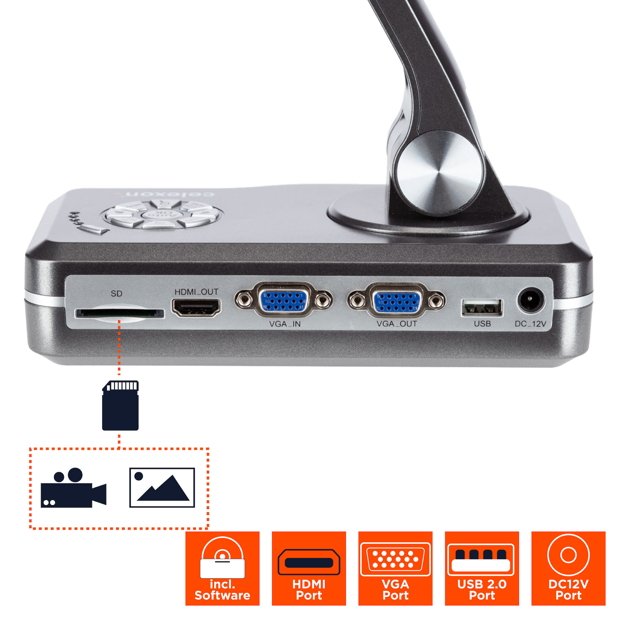 Celexon-Document-Camera-DK500-met-Draagtas-M-Demo