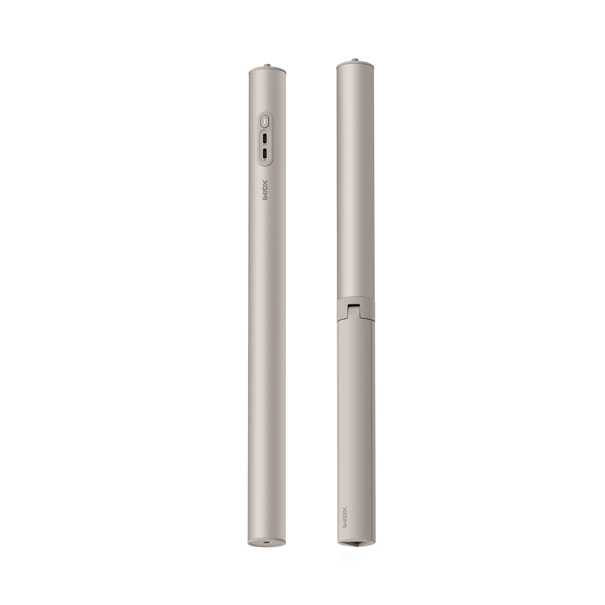 XGIMI-MoGo-3-Pro-Beamer-inkl-PowerBase-Stand-1920-x-1080-Full-HD-Demoware-Platin