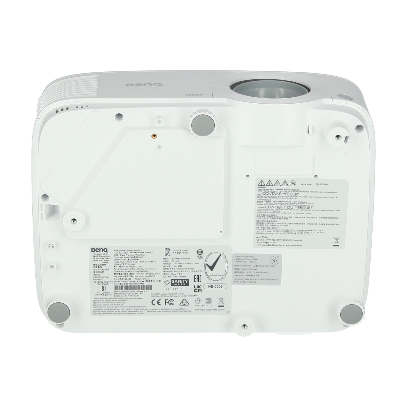 BenQ-MH560-Business-Beamer-mit-3800-Lumen-20000-1-Kontrast-und-SmartEcoTM-Demoware-Platin
