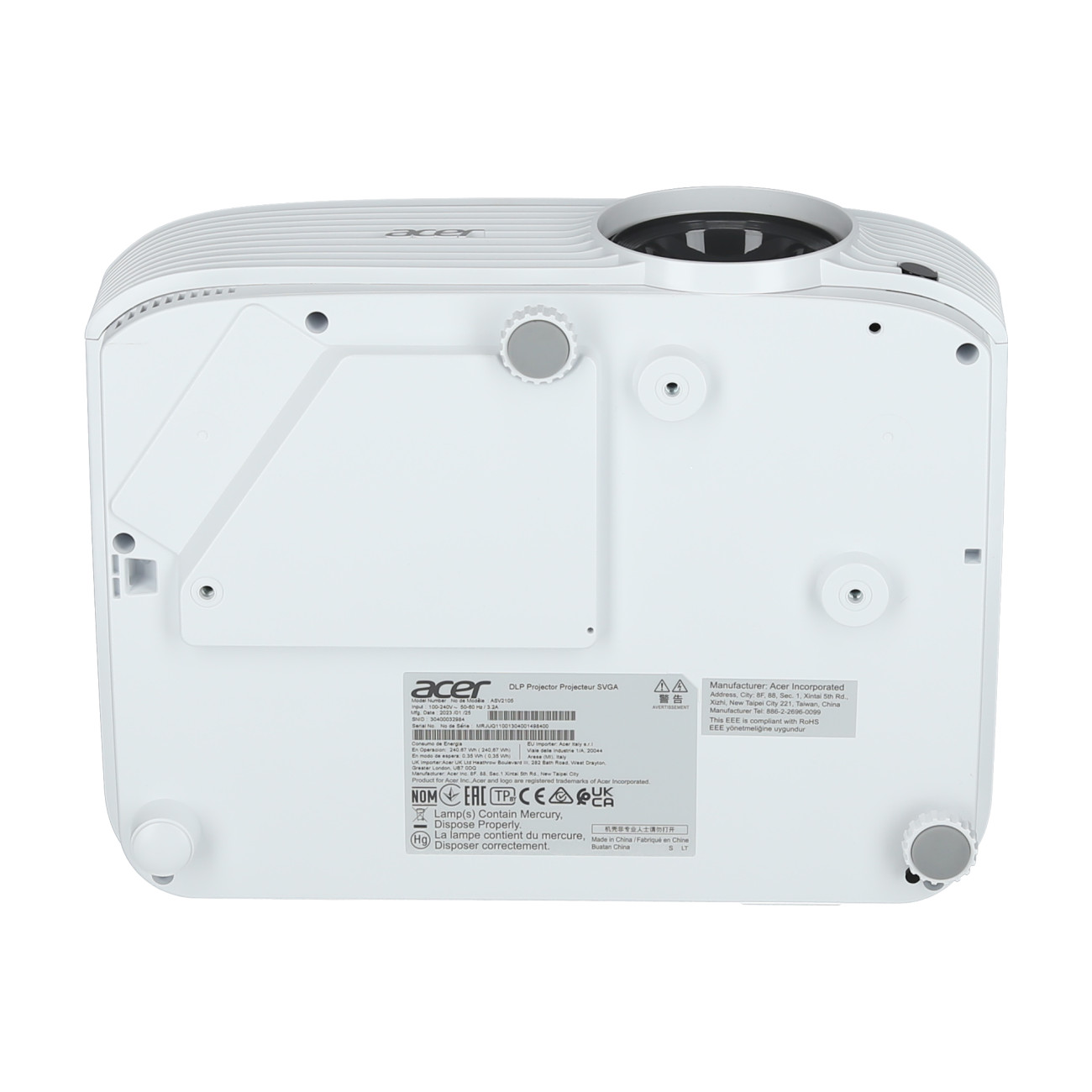 Acer-P1157i-Business-Beamer-mit-automatischer-Bildkorrektur-BlueLightShield-und-4-000-Lumen-fur-eine-beeindruckende-Bildqualitat-Demoware-Gold