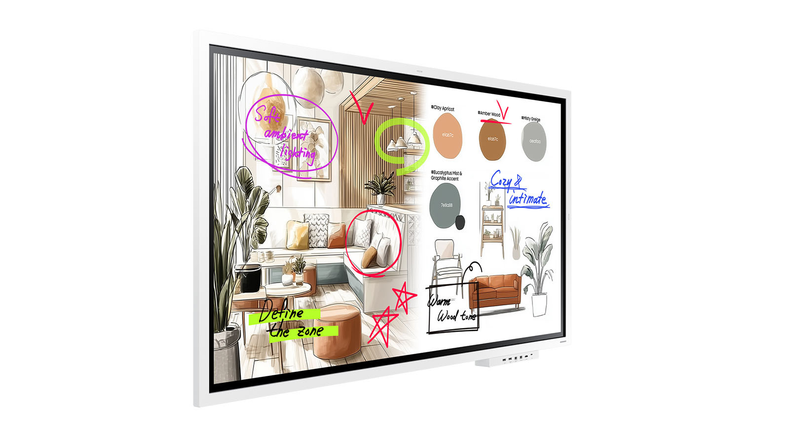 Samsung-Flip-WM65FX-65-4K-interactief-touchscreen-voor-efficiente-samenwerking