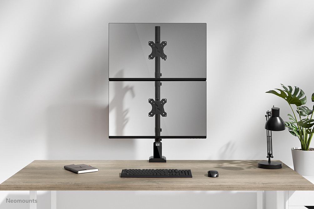 Neomounts-DS60-600BL2V-Monitorarm-fur-zwei-Monitore-bis-zu-32-Zoll