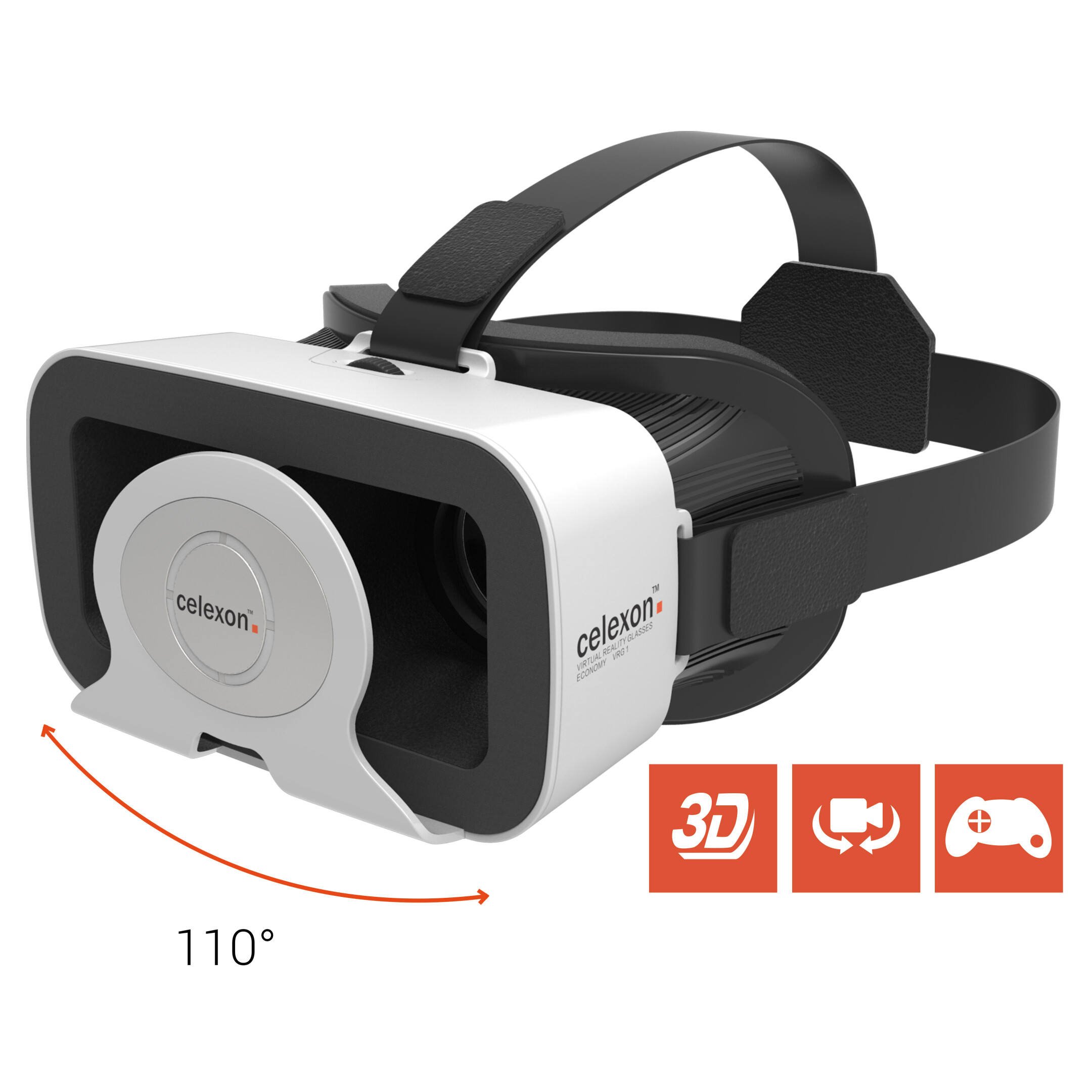 celexon VR Brille Economy - 3D Virtual Reality Brille VRG 1 celexon VR Brille Economy - 3D Virtual Reality Brille VRG 1