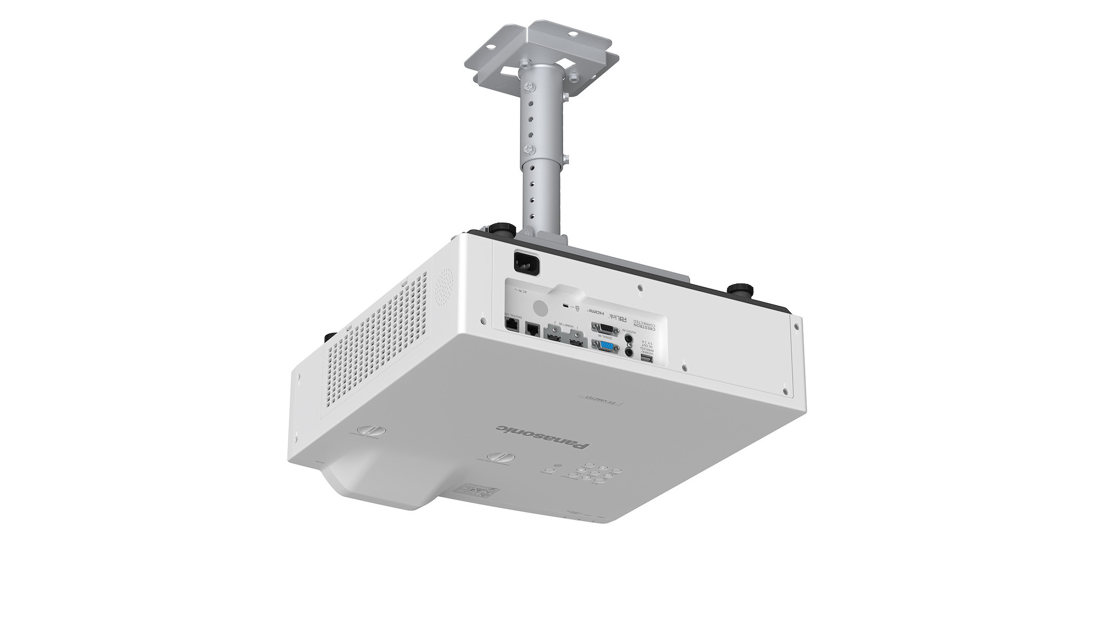 Panasonic-PT-VMZ7STEJ-Kurzdistanz-Beamer-mit-7000-Lumen-und-brillante-Bildqualitat-fur-Business-und-Ausstellungen-in-weiss-Demoware-Platin