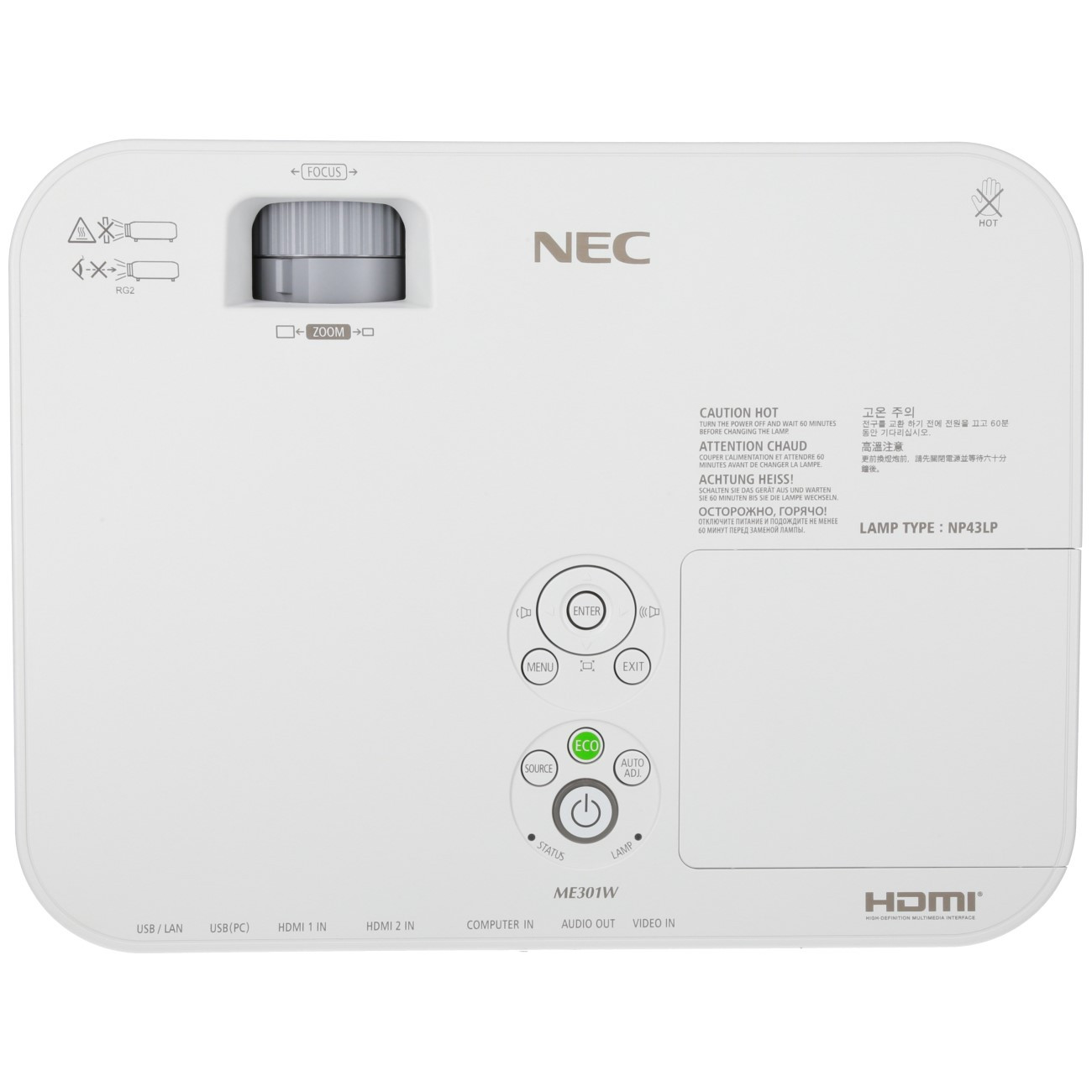 NEC-ME301W