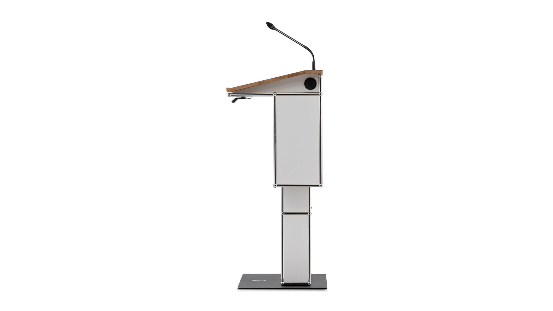 infoWERK-rednerPULT-FM39H-mit-optionalem-Display-und-hohenverstellbar-fur-moderne-Konferenzraume