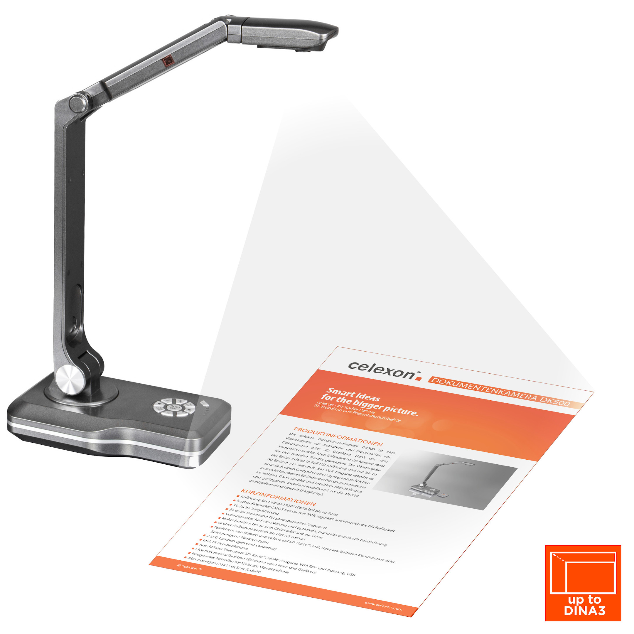 celexon-Dokumenten-Kamera-DK800-mit-Tragetasche-M-Demoware