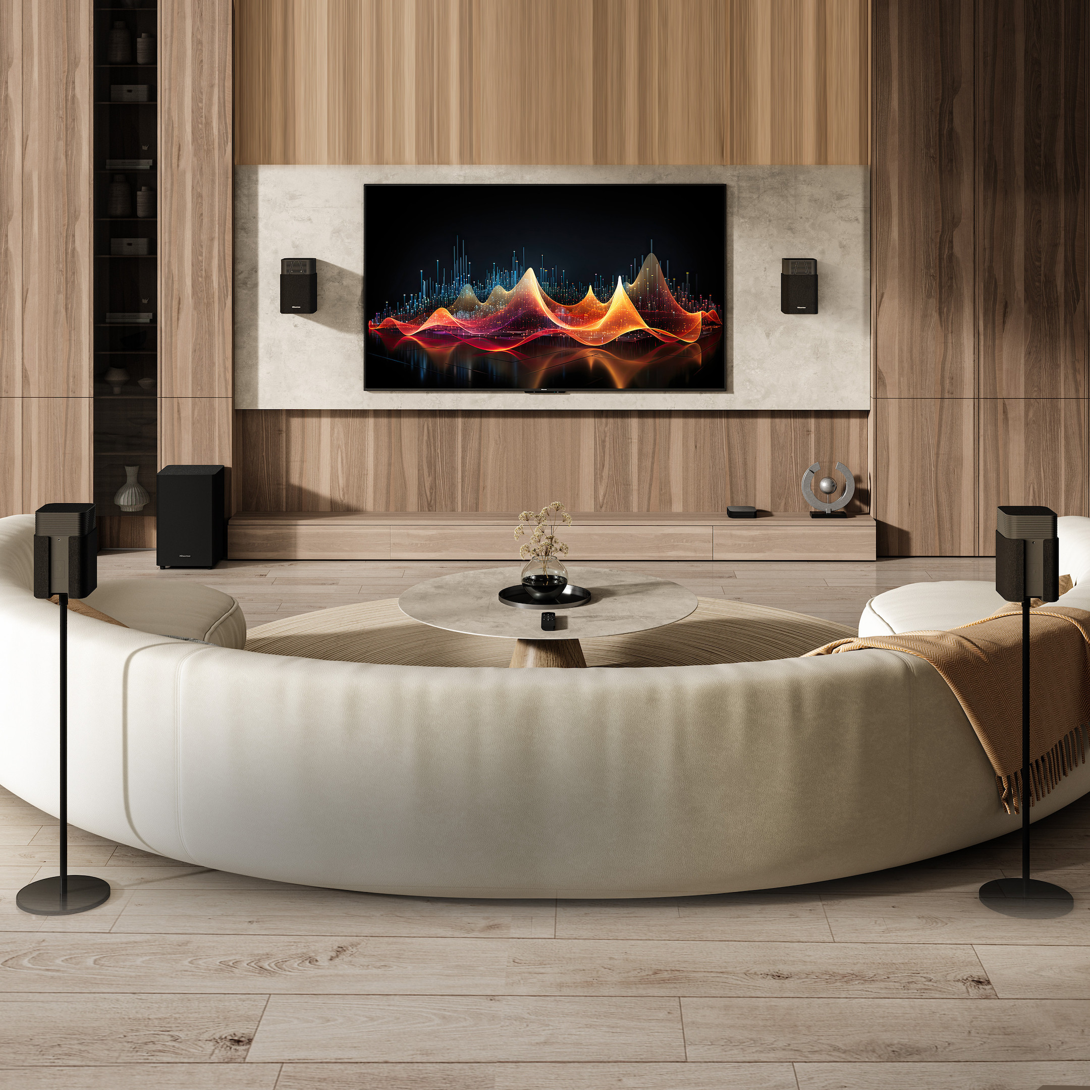 Hisense-HT-Saturn-4-1-2-Kanal-drahtloses-Heimkino-Lautsprecher-System