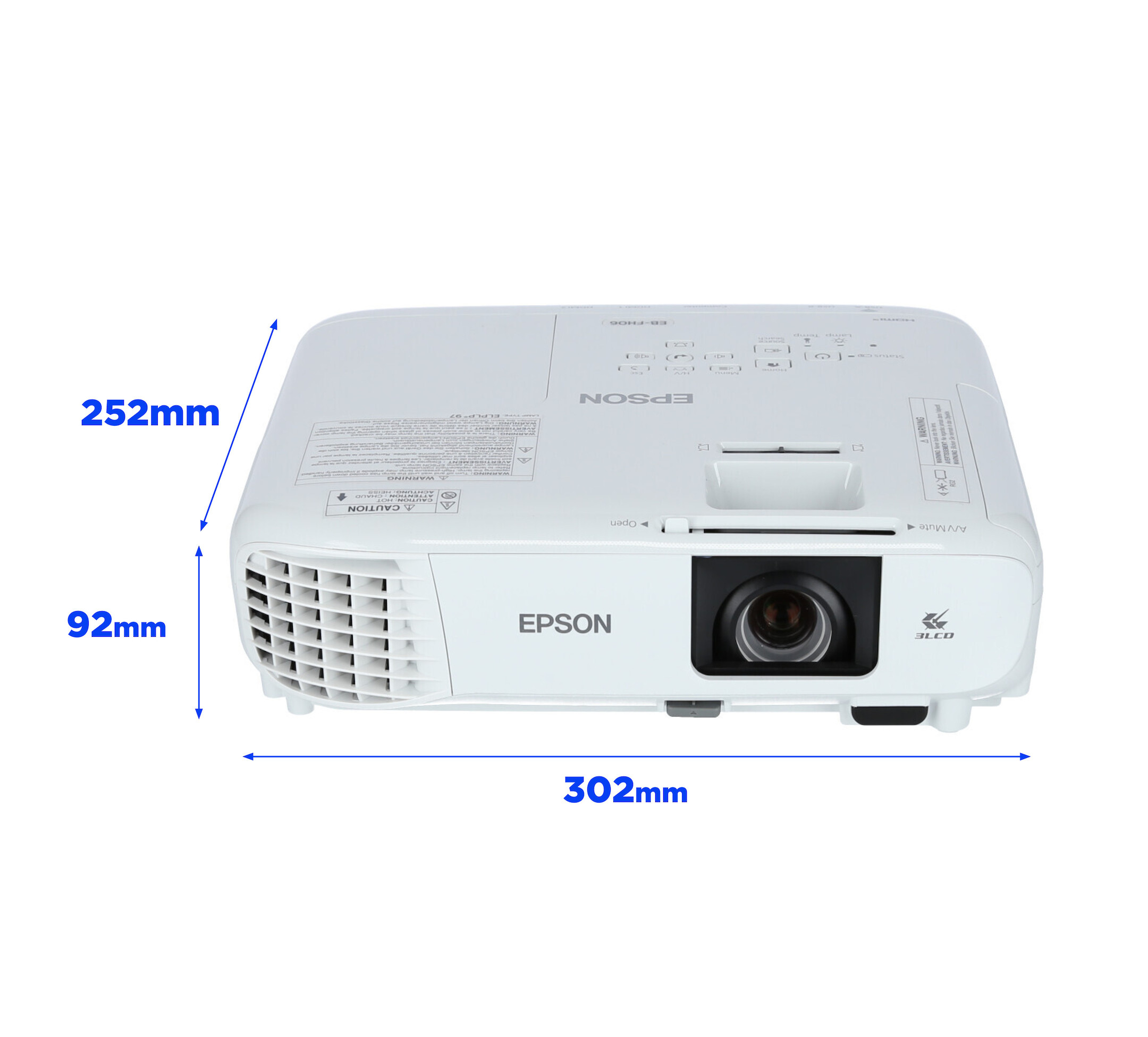 Epson-EB-FH06-Full-HD-Beamer-mit-3500-Lumen-brillanter-Helligkeit-und-einfacher-Einrichtung-fur-Entertainment-und-Prasentationen-Demoware-Platin