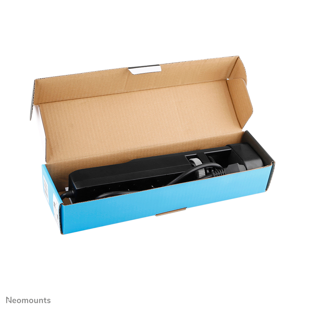 Neomounts-DS22-840BL6-Stekkerdoos-voor-op-het-bureau-met-klem-en-USB-C-en-USB-A-poorten-zwart