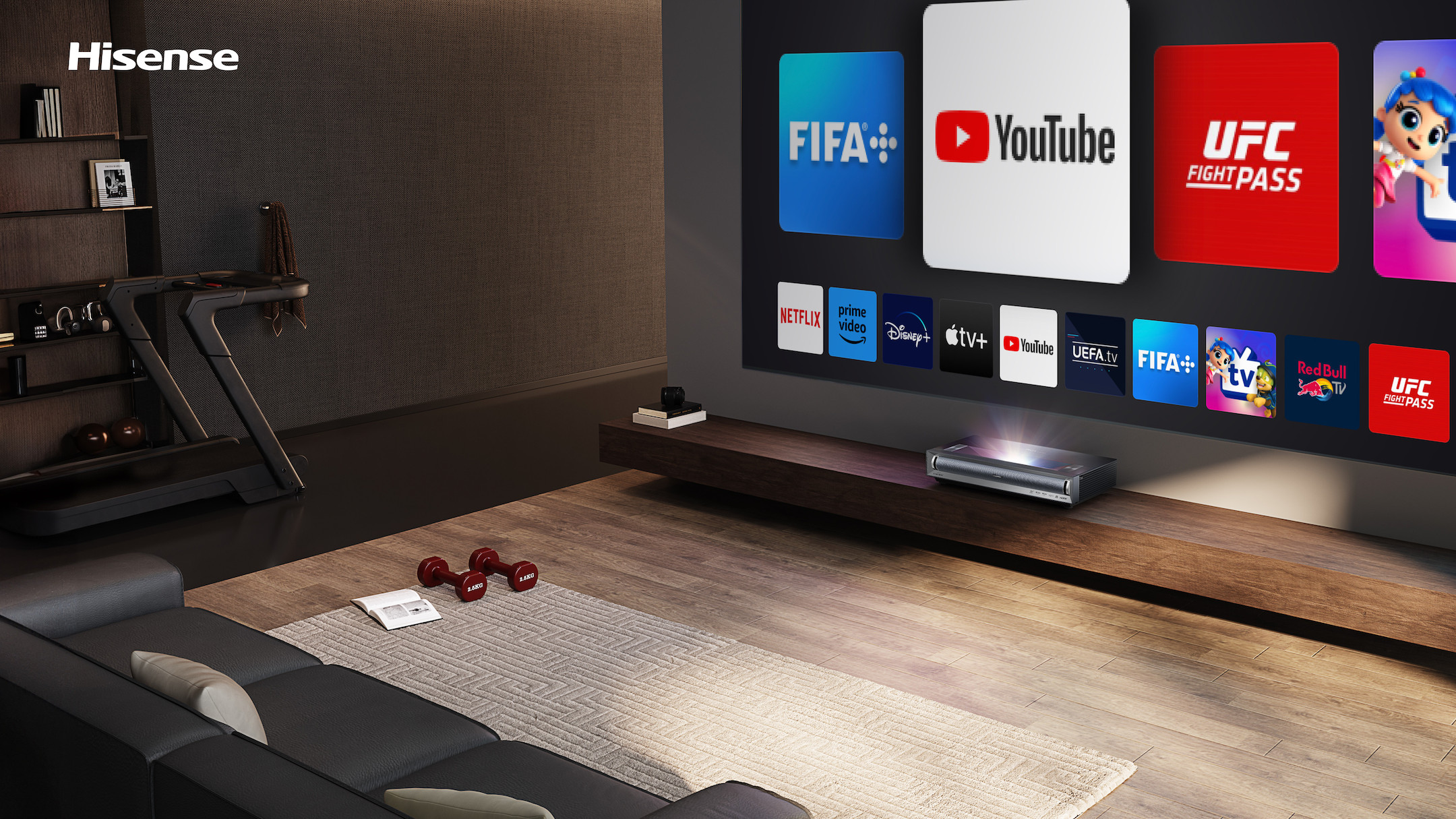 Hisense-PX3-Pro-DLP-4K-Laser-Beamer-Demo