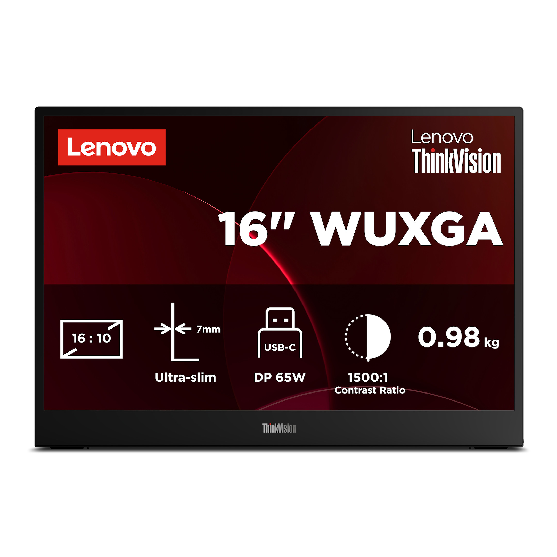 Lenovo-ThinkVision-M16-16-inch-WUXGA-IPS-monitor-met-twee-USB-C-poorten-voor-mobiele-werkplekken