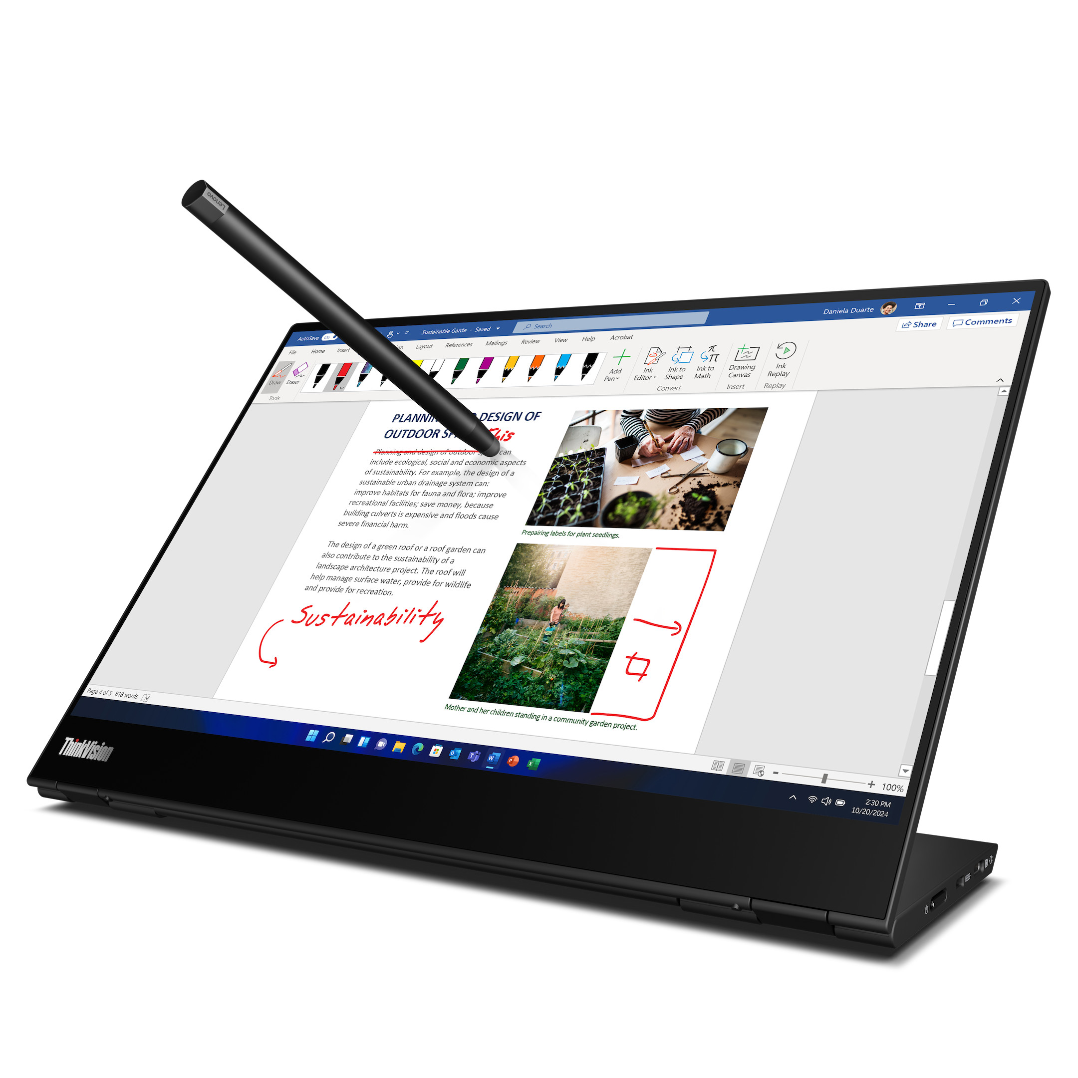 Lenovo-ThinkVision-M14t-Gen-2-14-inch-touchscreenmonitor-met-een-IPS-scherm-van-2240-x-1400-pixels-voor-mobiel-werken