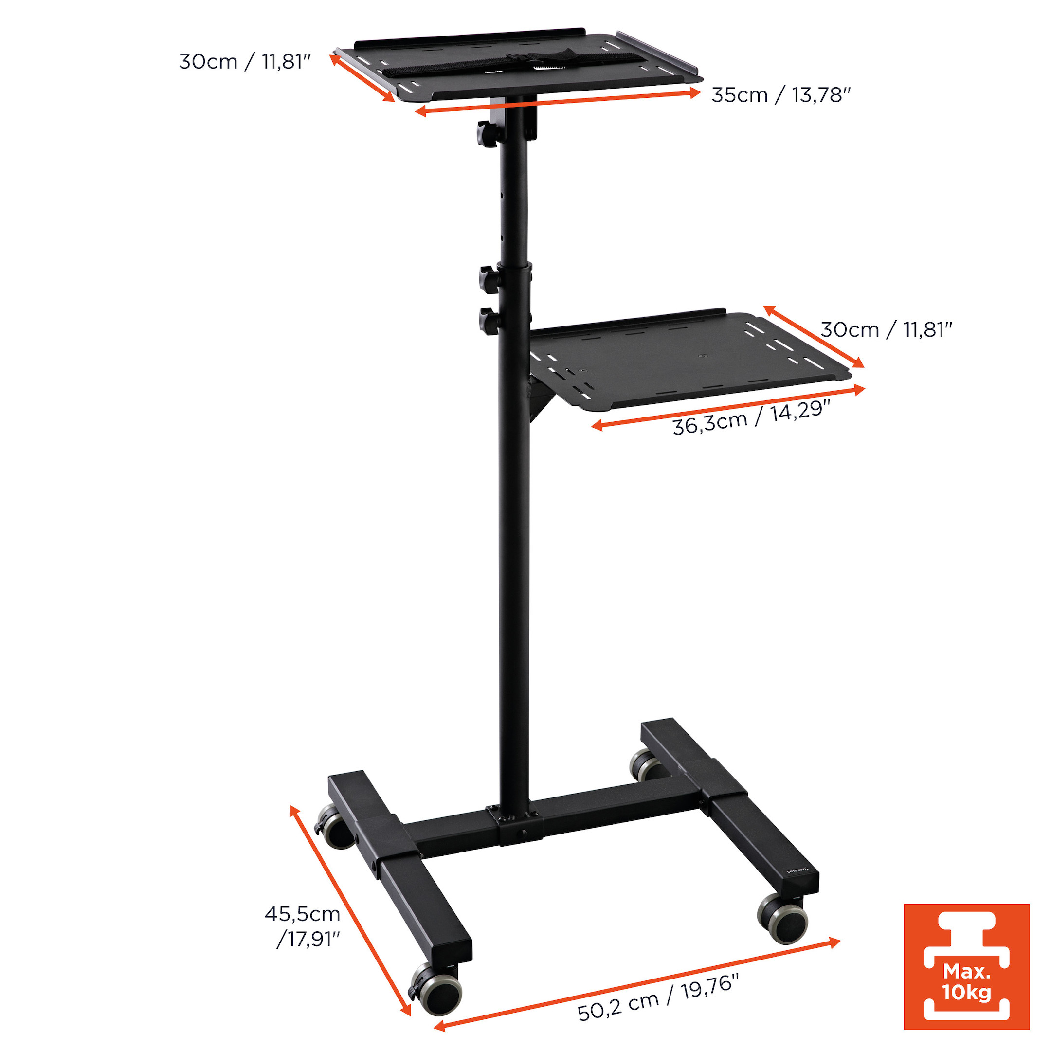 Celexon-projectietafel-PT3020