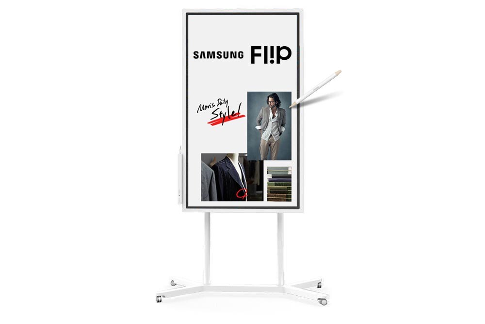 Samsung-Flip-55-Inch-Bundle-met-rolwagen