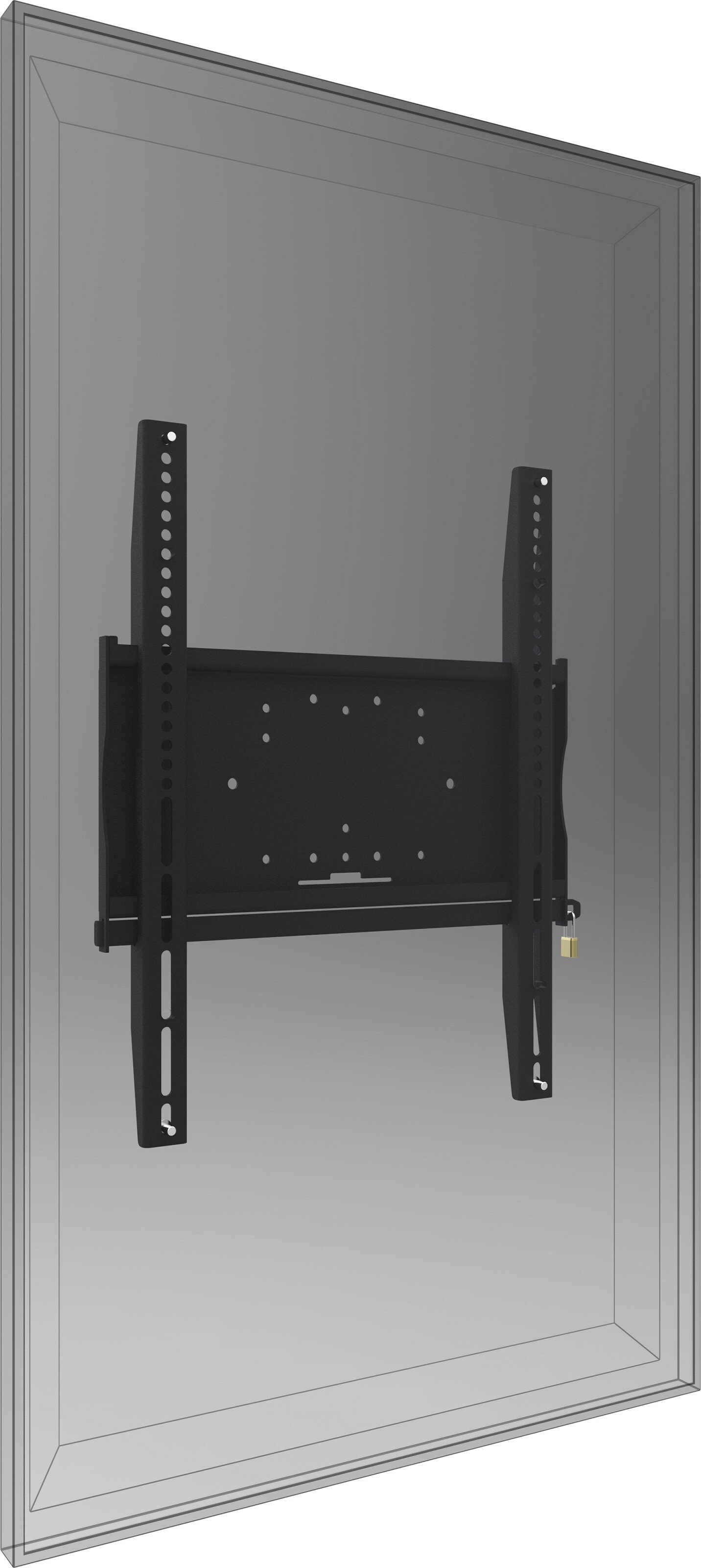 Iiyama-MD-052B1010-Universelle-Wandhalterung-max-Aufnahmebohrungen-436-x-600-mm-max-125kg