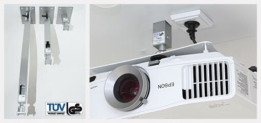 PeTa-Standaard-Plafondbevestiging-met-Stalen-Bal-40-70-cm