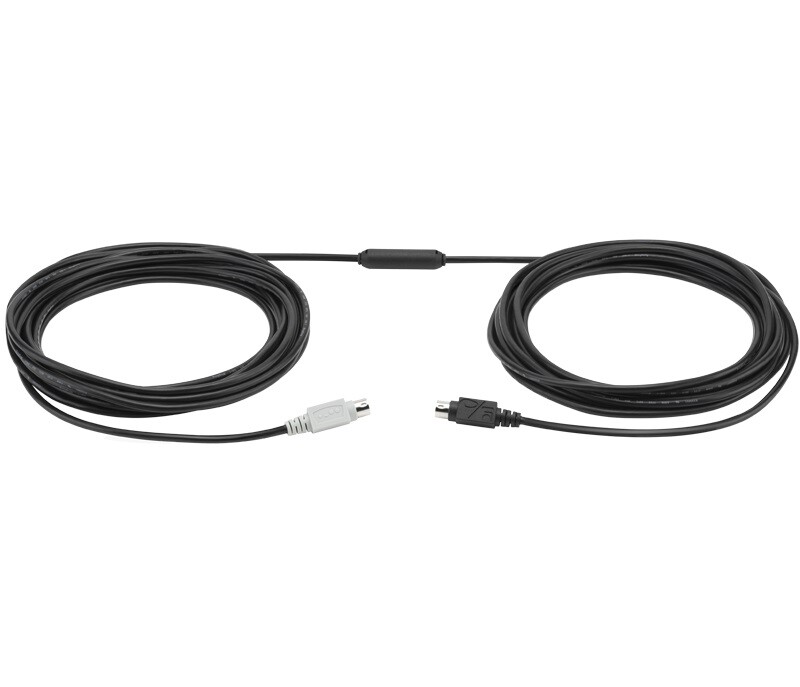 Logitech-Verlengkabel-voor-Groep-10m-zwart