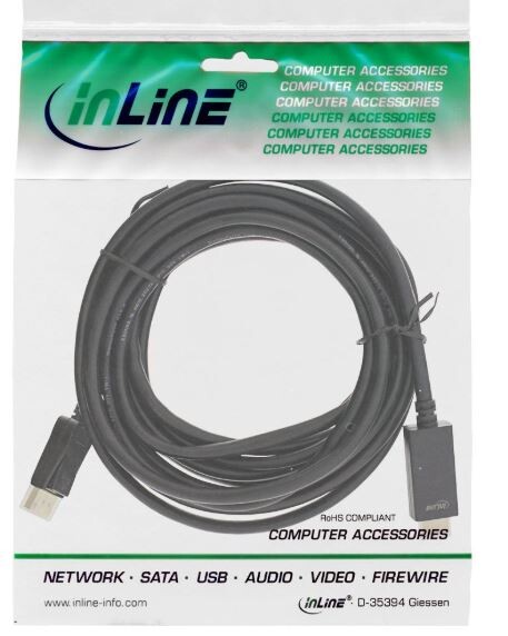 InLine-DisplayPort-zu-HDMI-Konverter-Kabel-4K-60Hz-schwarz-5m