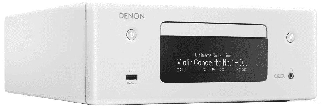 Denon-CEOL-RCD-N10-Netzwerk-CD-Receiver-mit-Wlan-und-Bluetooth-weiss