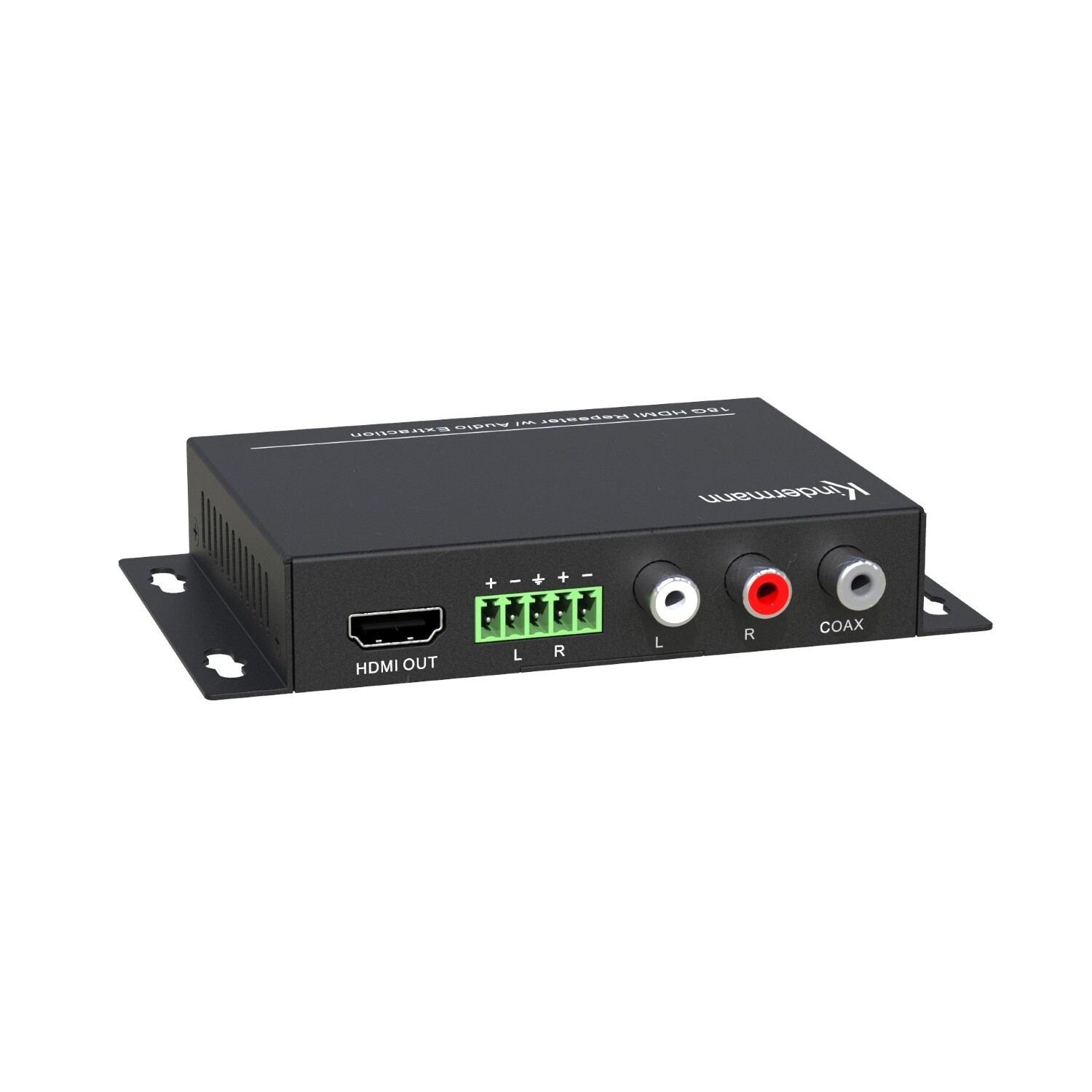 Kindermann-HDMI-Audio-Auskoppler-Repeater-4K60-Audio-Extraktor