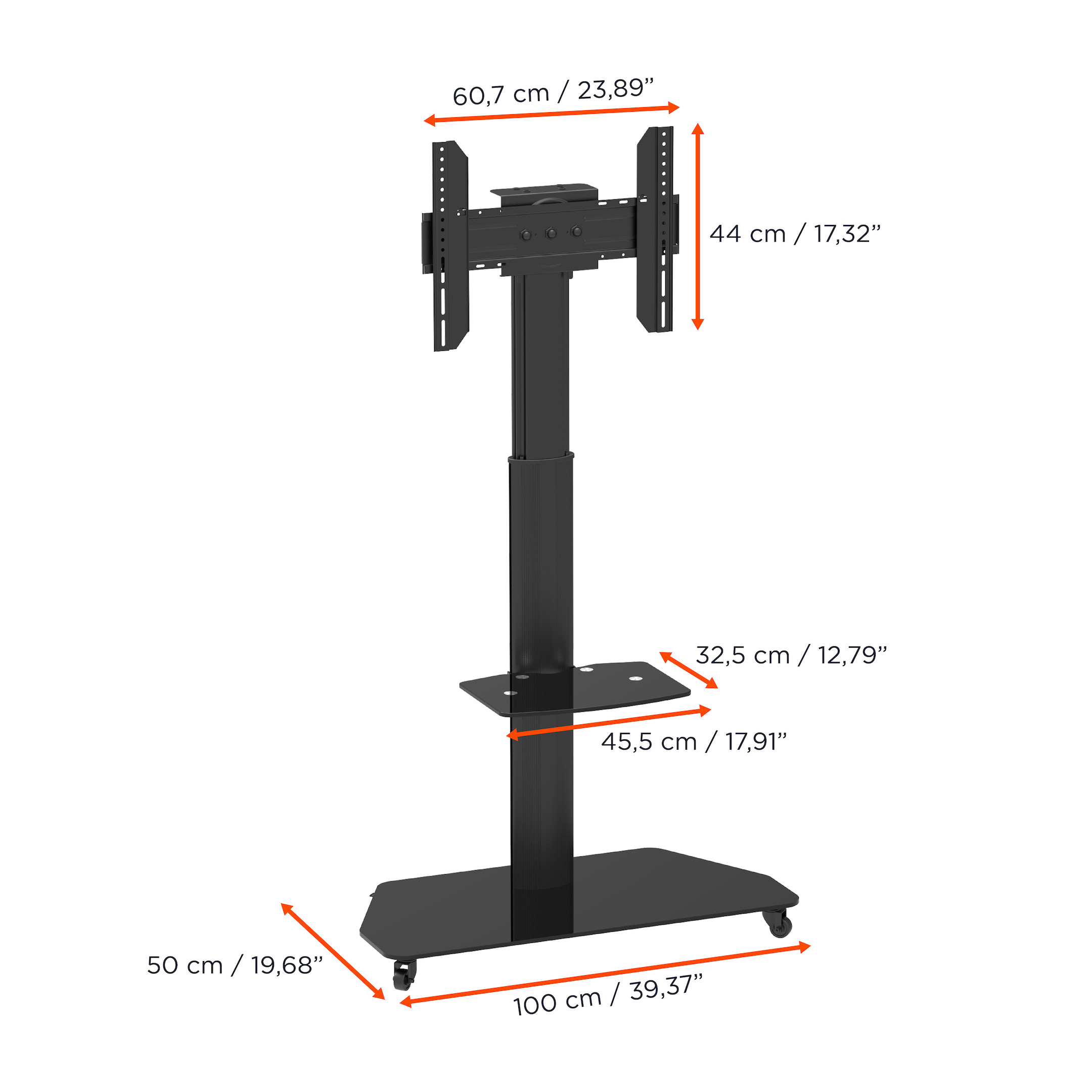 Celexon-Professional-hoogte-verstelbare-Display-rolwagen-Adjust-3770MP