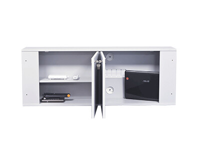 KROmedia-Medienschrank-fur-mobile-Interaktive-Tafel-2-turig-2-Fachboden
