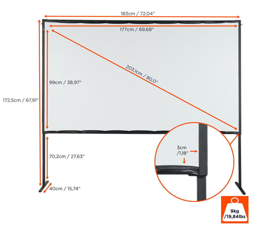 celexon-basic-line-vouwbaar-frame-scherm-16-9-80-Frame-scherm-home-cinema-en-outdoor-scherm-Full-HD-met-3cm-maskering-177x99cm-Gain-0-9