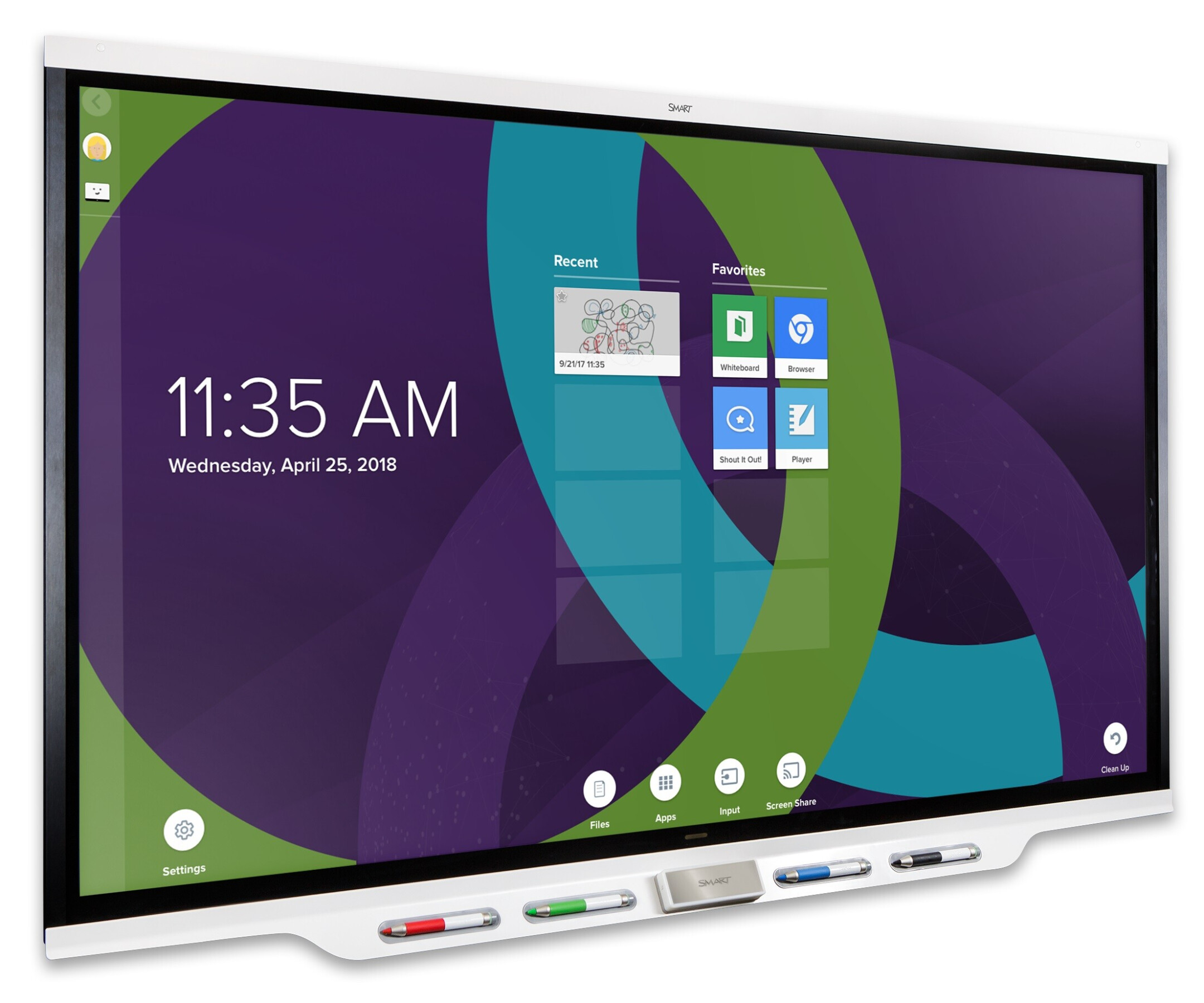 SMART-Board-7286R-Set-interaktives-Display-mit-iQ
