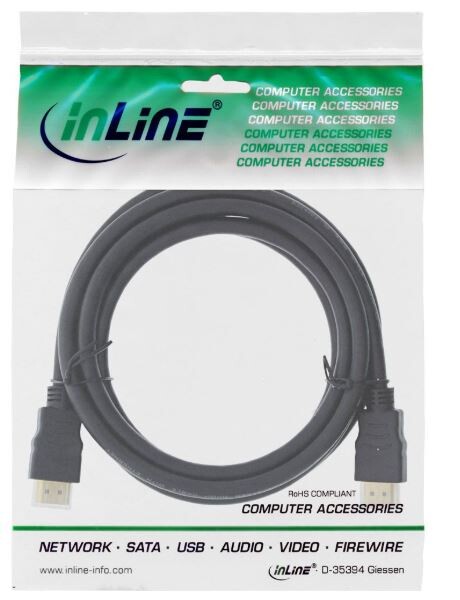 InLine-HDMI-Kabel-HDMI-High-Speed-mit-Ethernet-Premium-Stecker-Stecker-schwarz-gold-2m