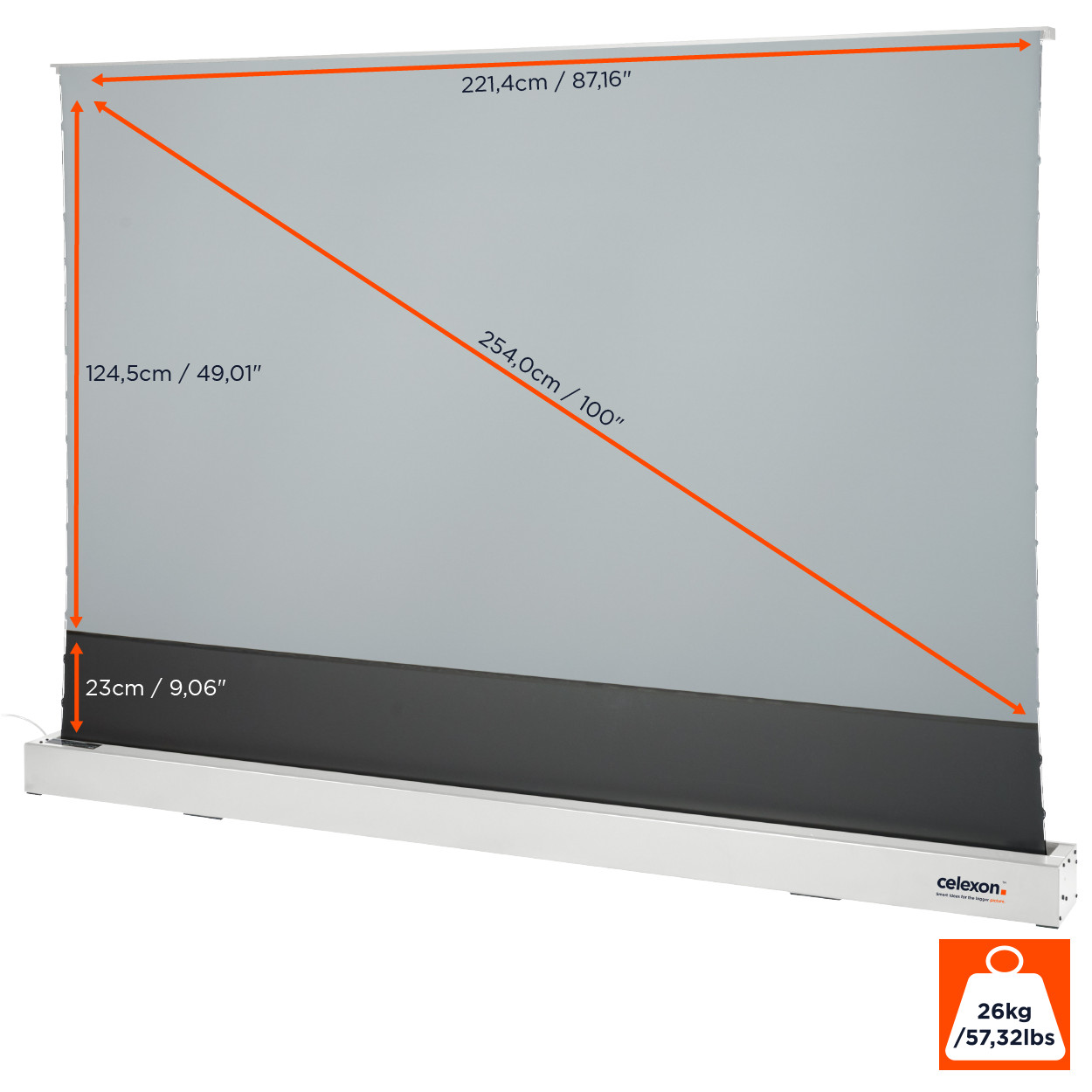 celexon-CLR-HomeCinema-UST-elektrisch-vloer-projectiescherm-100-221-x-124cm-wit