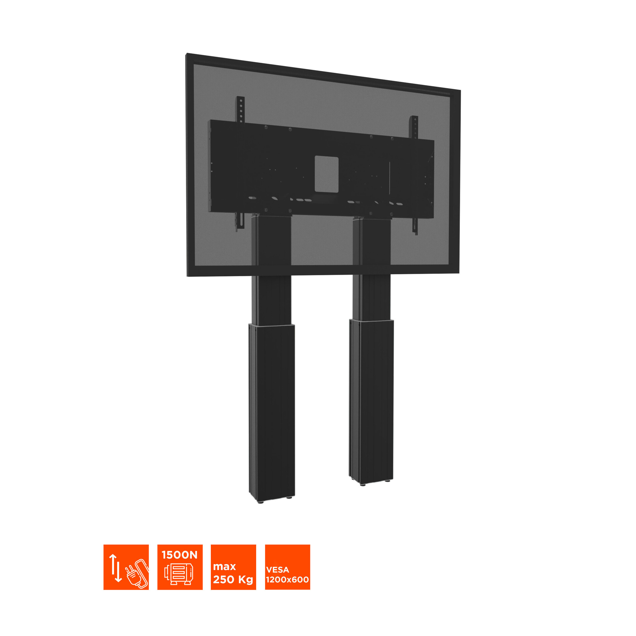 celexon Expert elektrisch höhenverstellbarer Display-Ständer Adjust-70120WB mit Wandbefestigung - 50cm celexon Expert elektrisch höhenverstellbarer Display-Ständer Adjust-70120WB mit Wandbefestigung - 50cm