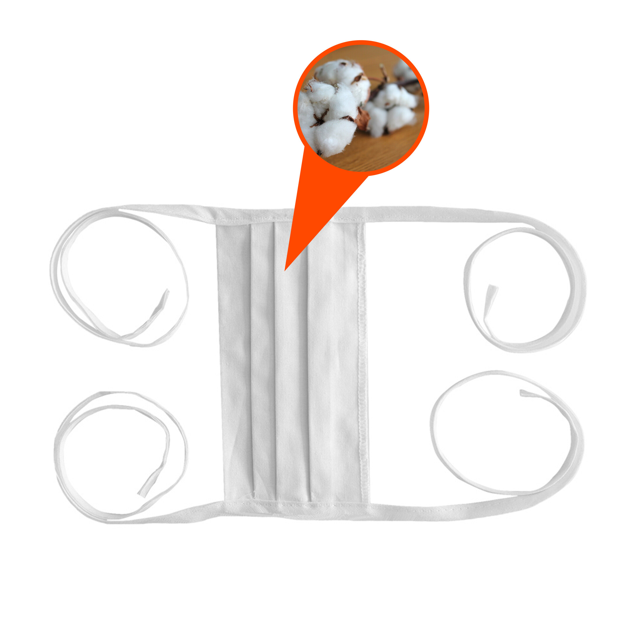 celexon Behelfs- Mund- und Nasenmaske Premium 100% Baumwolle mehrlagig ÖkoTex100 - mit Binder celexon Behelfs- Mund- und Nasenmaske Premium 100% Baumwolle mehrlagig ÖkoTex100 - mit Binder