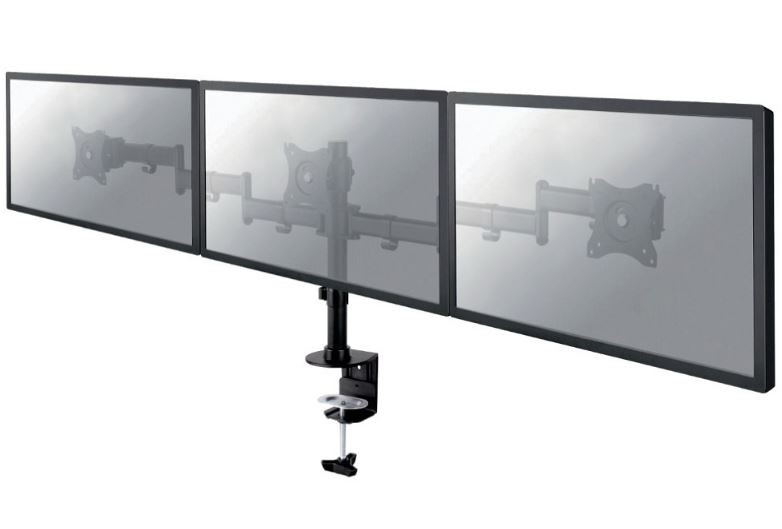 NewStar-NM-D135D3BLACK-Flatscreen-tafelbeugel-voor-drie-flatscreens-tot-27-69-cm