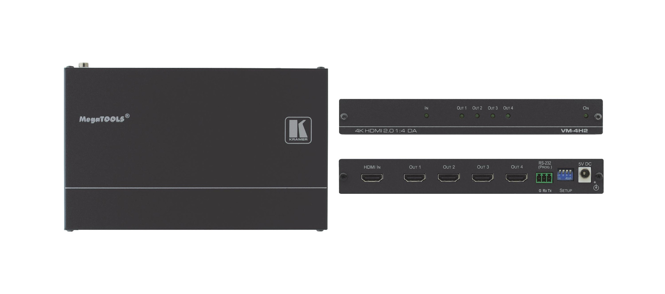 Kramer-VM-4H2-1-4-4K-HDR-HDMI-Verteilverstarker