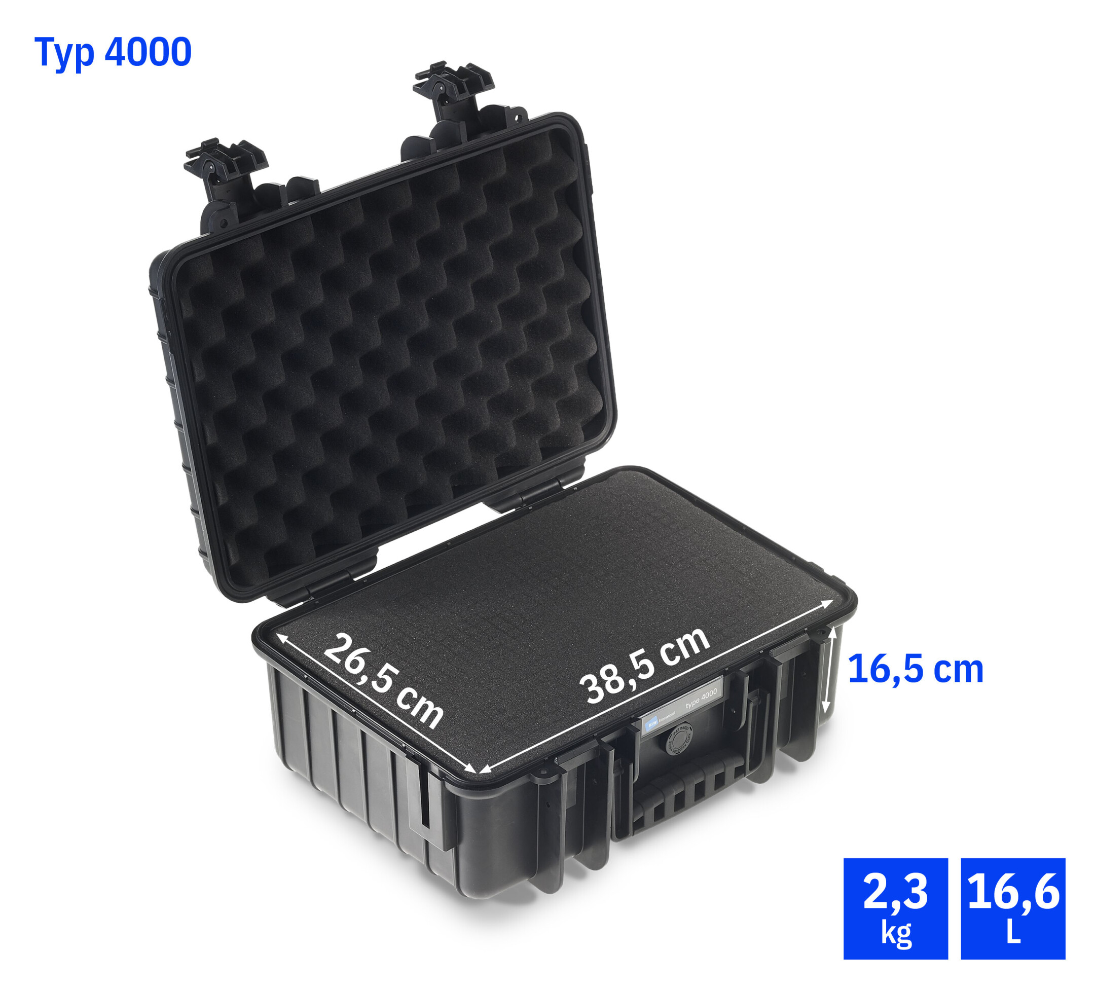 B-W-hardcase-type-4000-met-kubusschuim-zwart