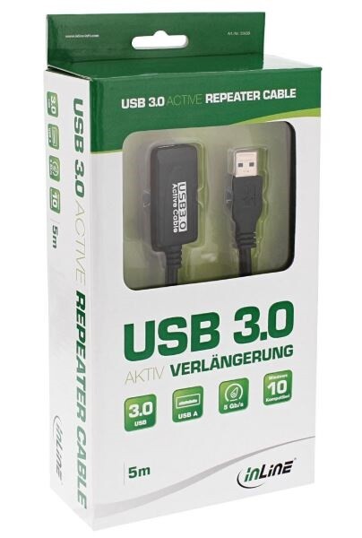 InLine-USB-3-0-Aktiv-Verlangerung-Stecker-A-an-Buchse-A-schwarz-5m