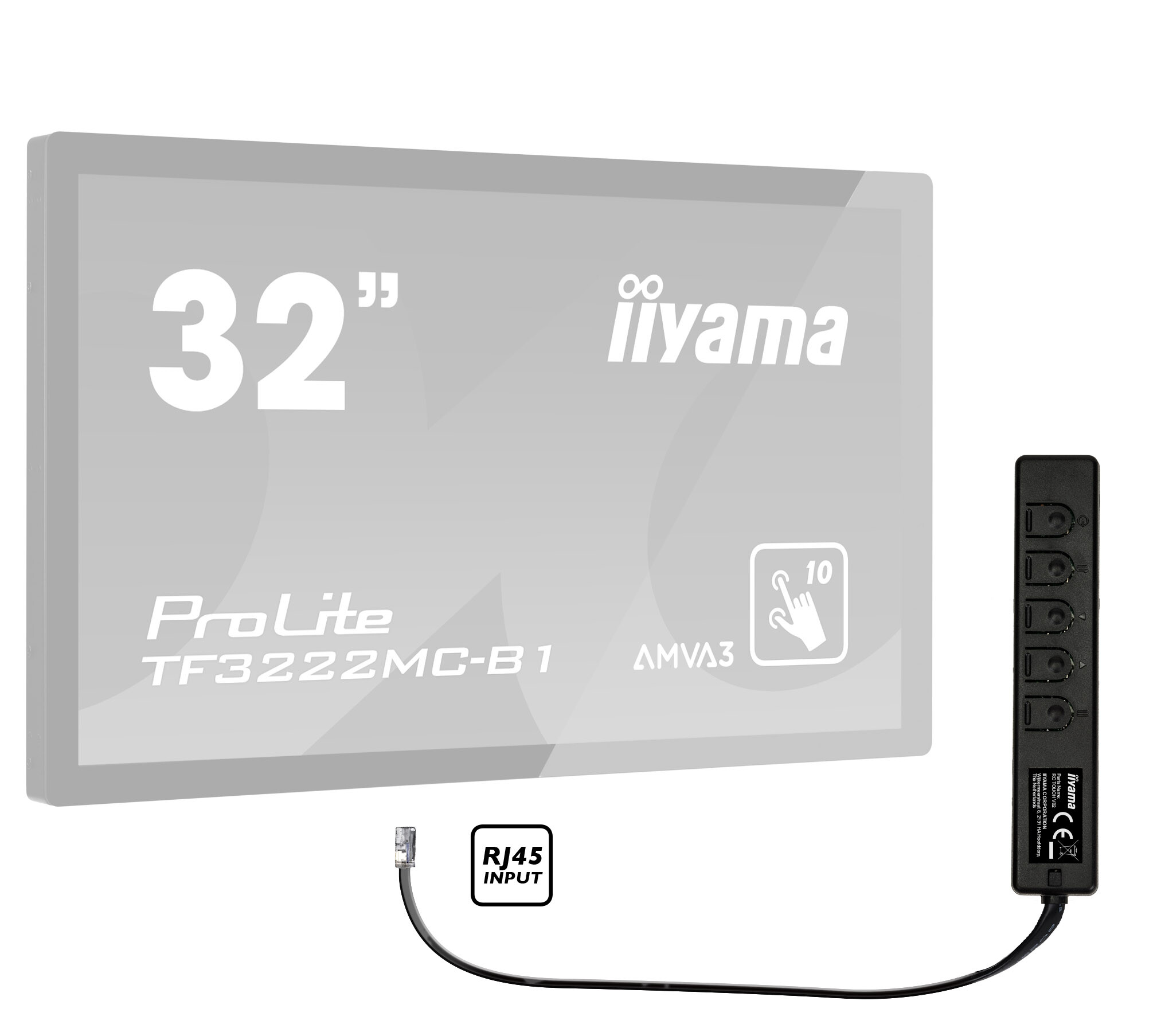 ILYAMA External wired remote controlpad for touch monitor TF3222MC series